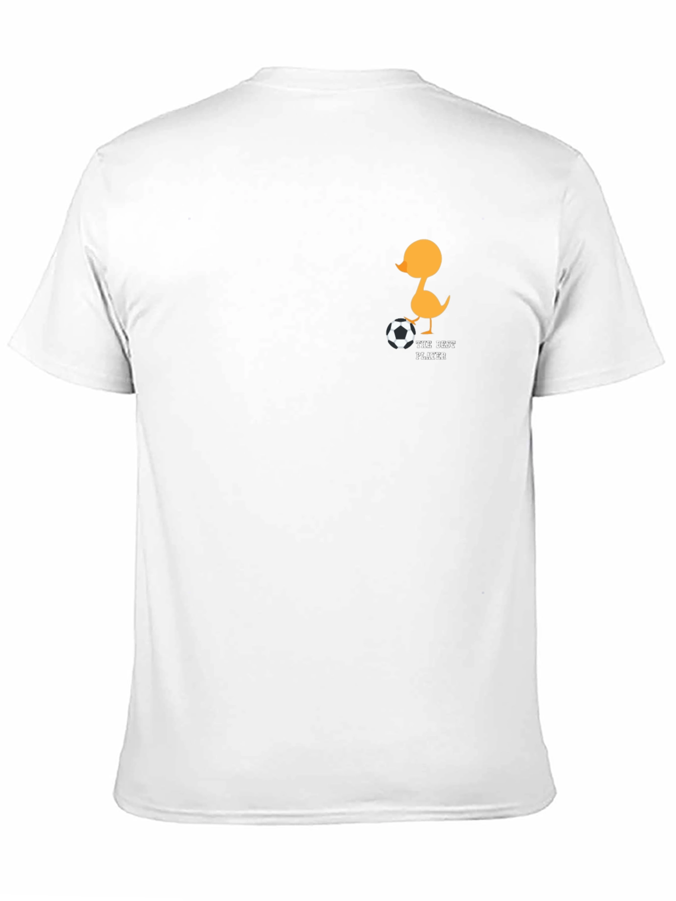 Duck Soccer Player Graphic T-Shirt