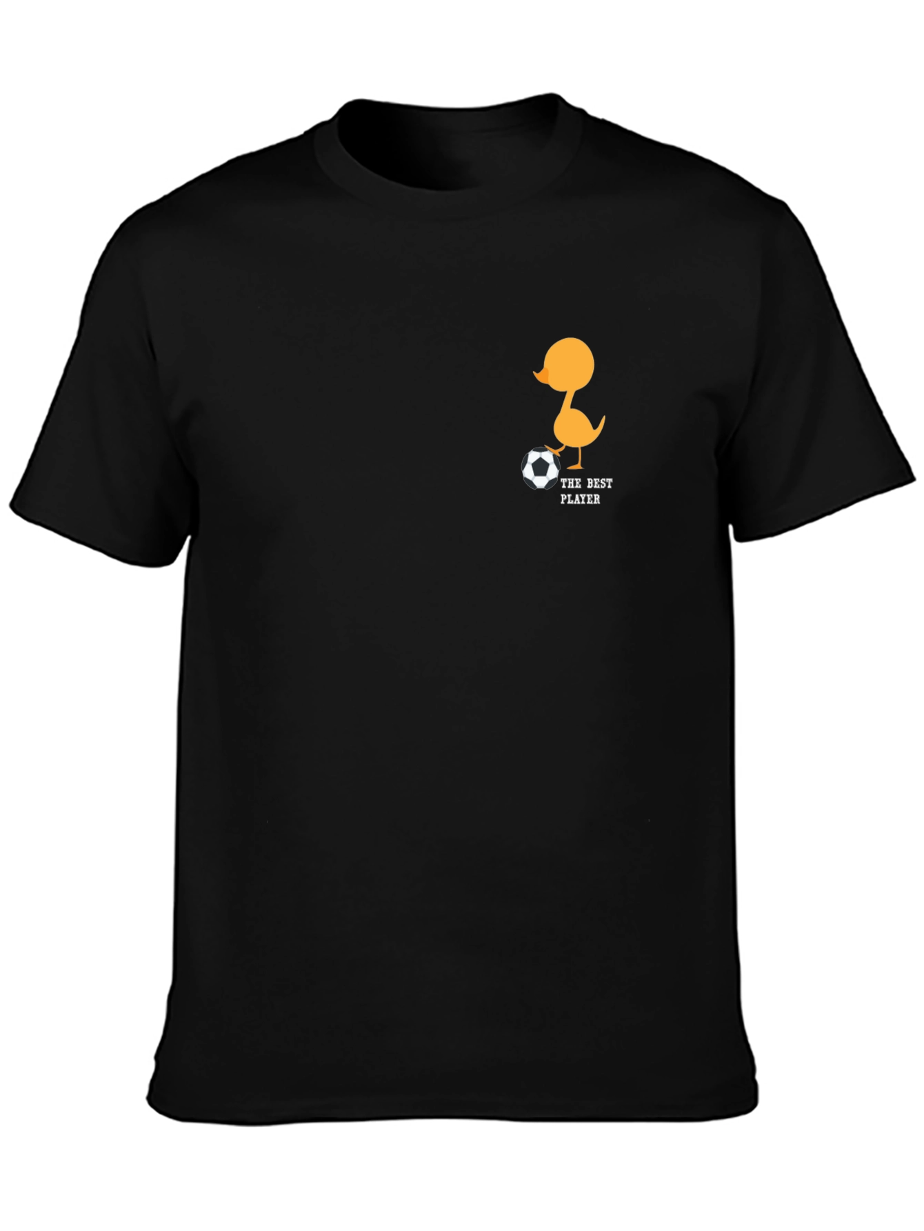 Duck Soccer Player Graphic T-Shirt