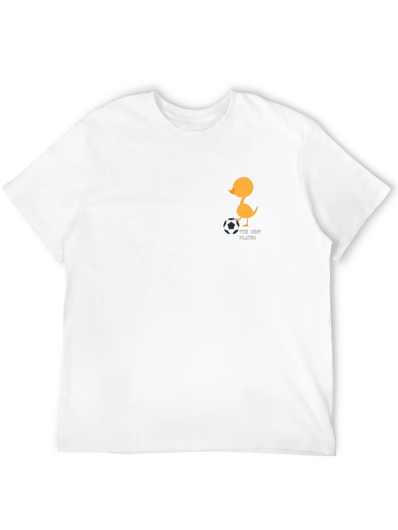 Duck Soccer Player Graphic T-Shirt