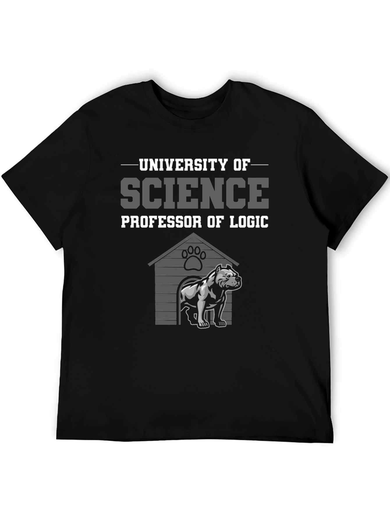 Science Professor Logic Dog T-Shirt