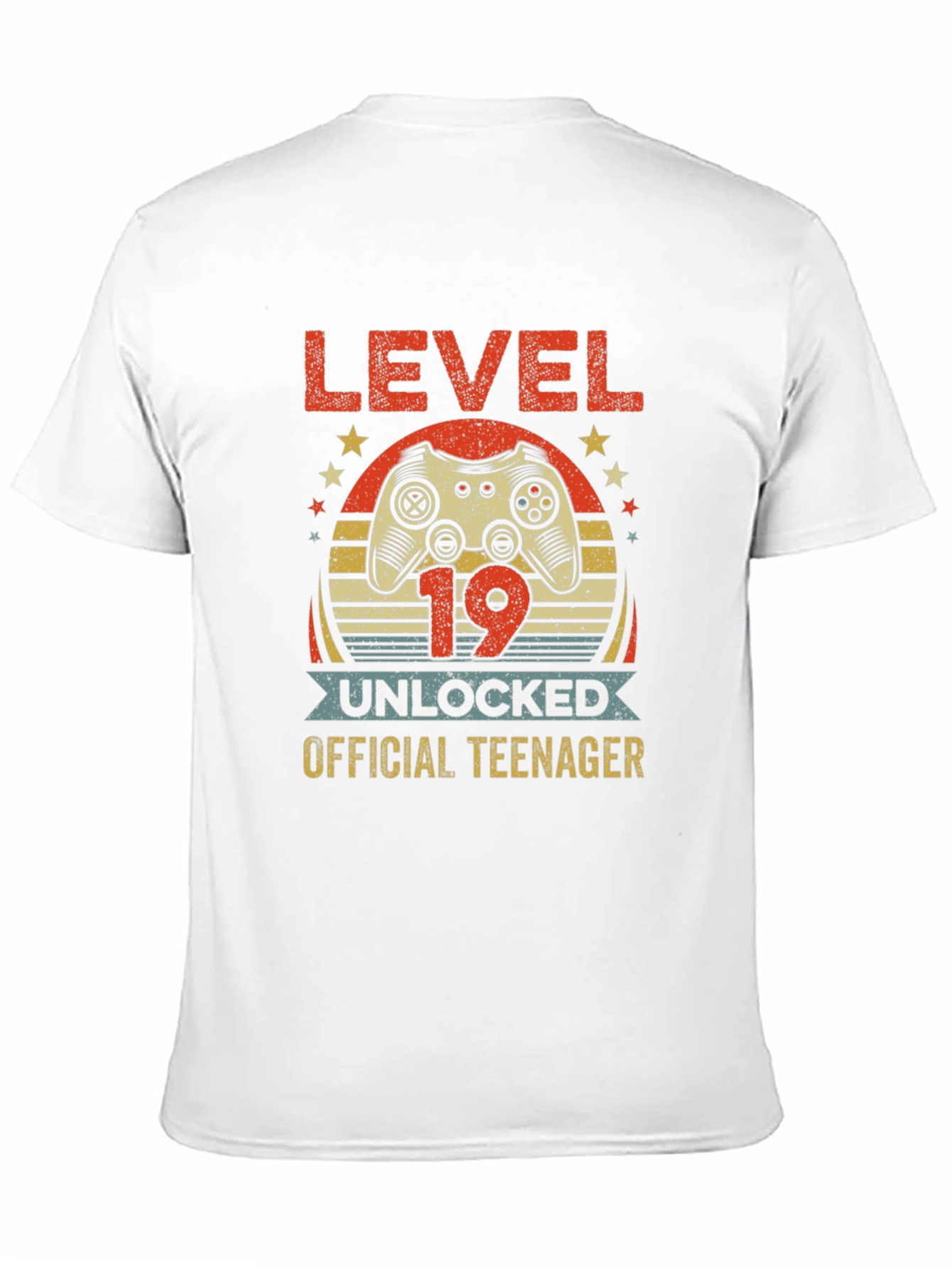 Level 19 Unlocked Teenager Graphic T-Shirt