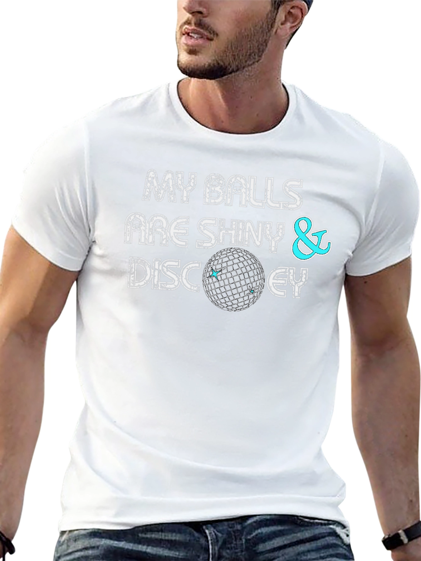 My Balls Are Shiny & Discey T-Shirt