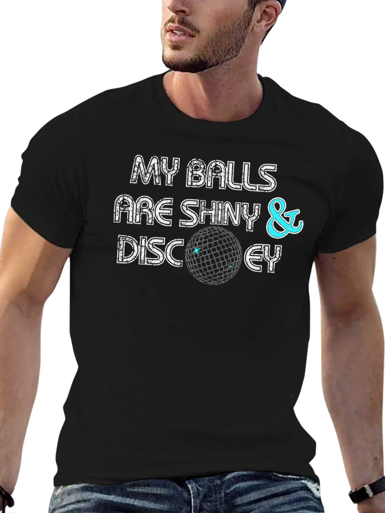 My Balls Are Shiny & Discey T-Shirt