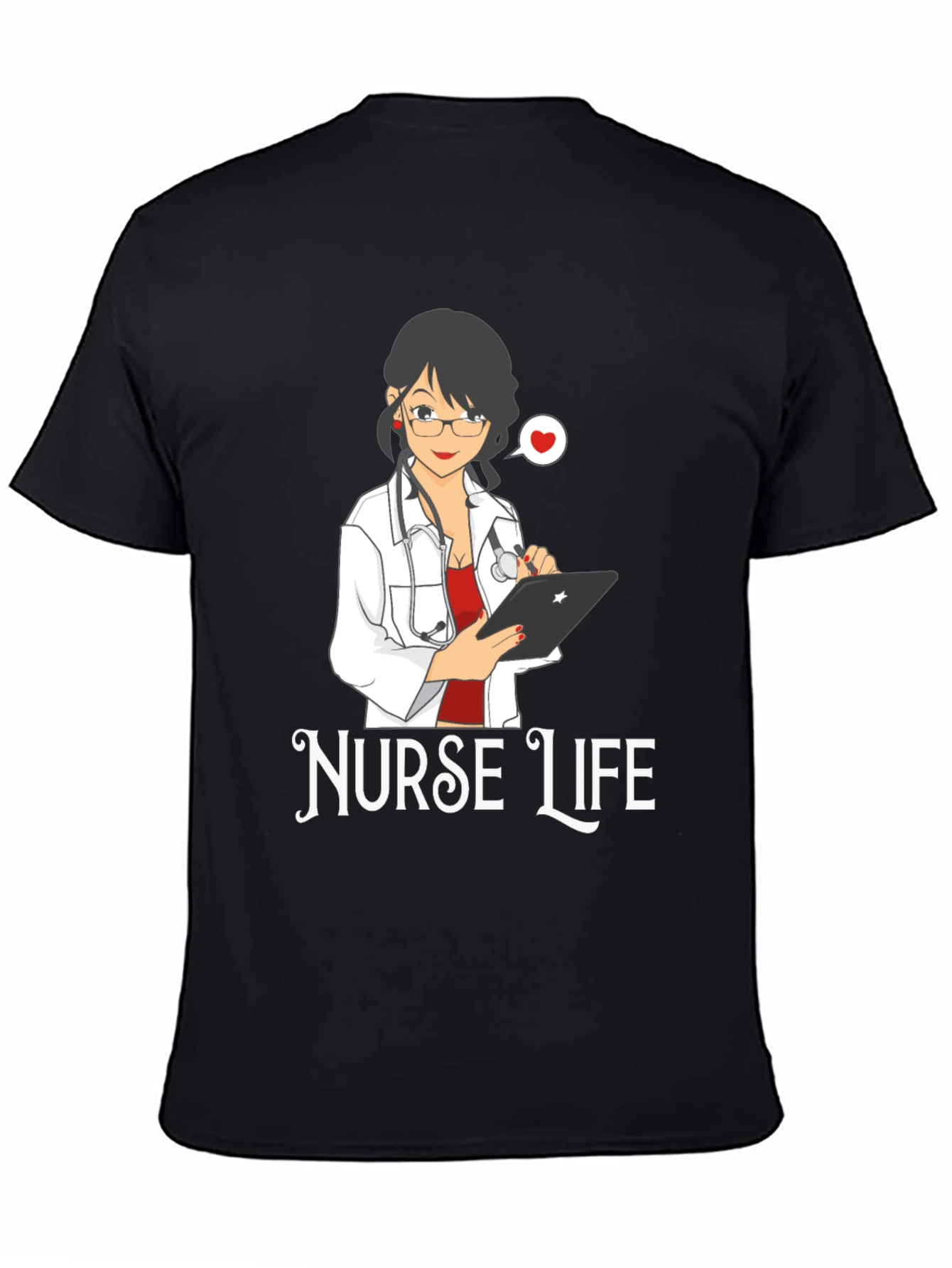 Nurse Life Graphic T-Shirt