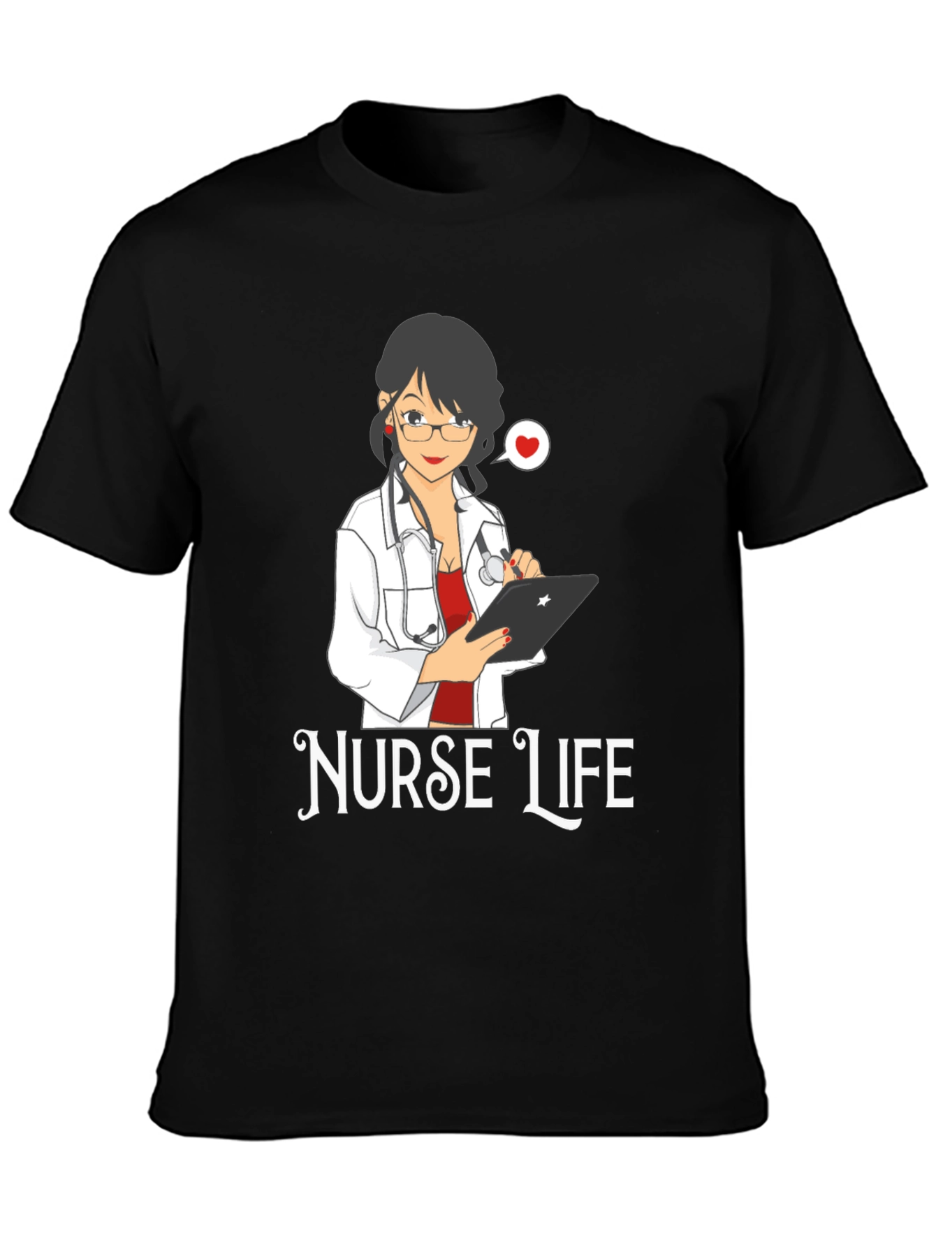 Nurse Life Graphic T-Shirt