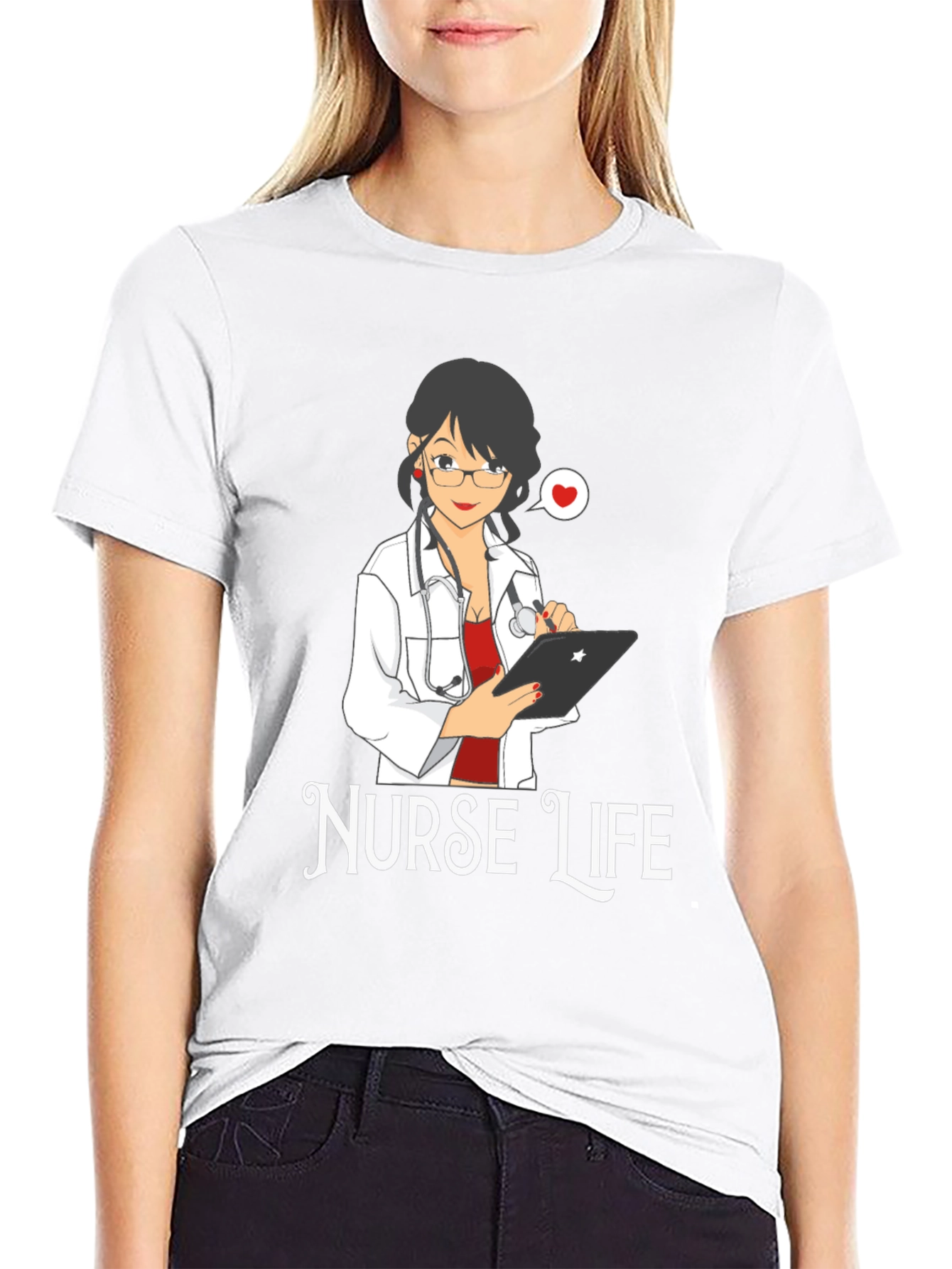 Nurse Life Graphic T-Shirt