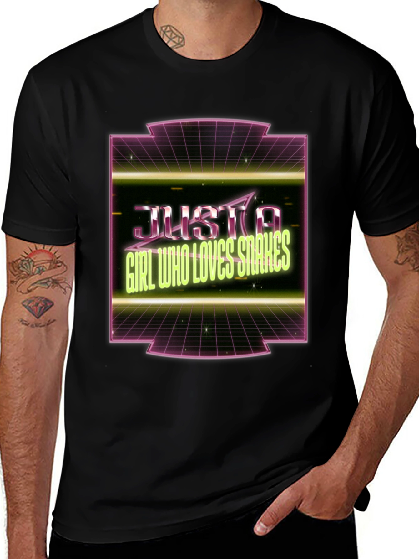 Just A Girl Who Loves Snakes T-Shirt