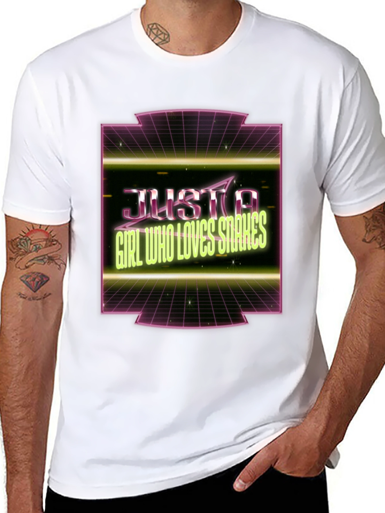 Just A Girl Who Loves Snakes T-Shirt