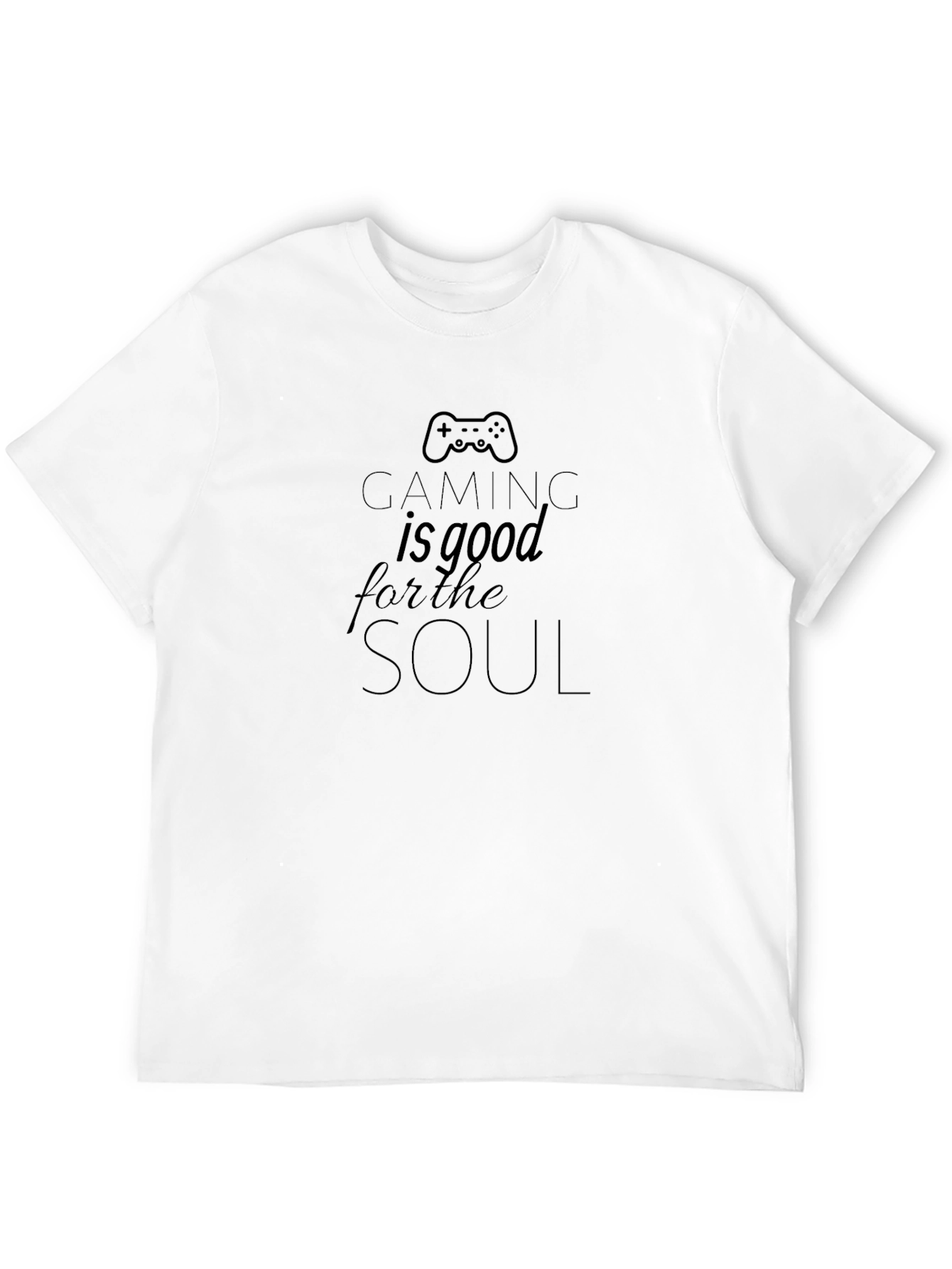 Gaming is Good for the Soul Black T-Shirt