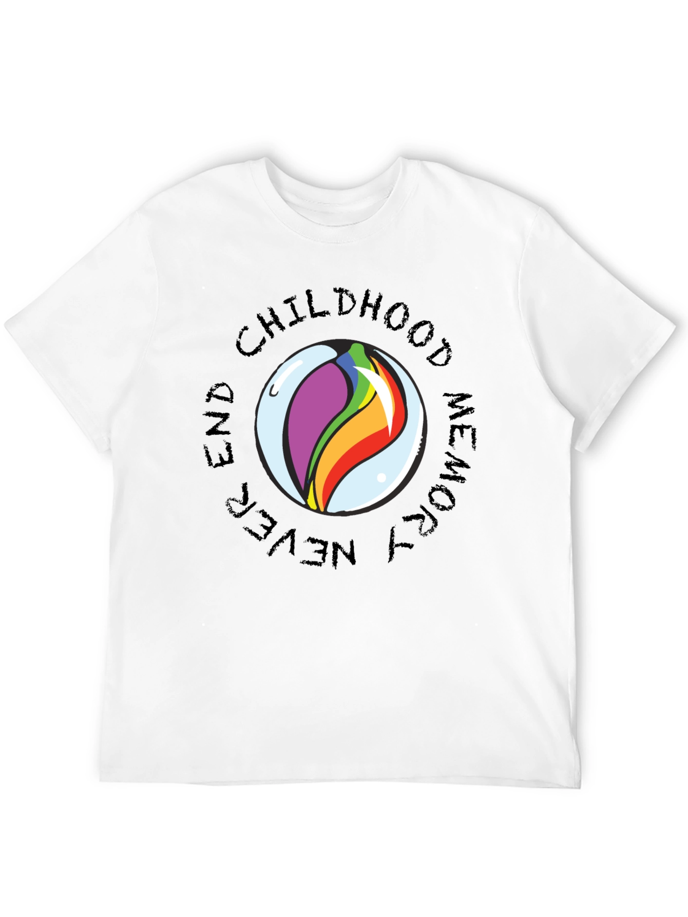 Childhood Memory Marble Graphic Tee