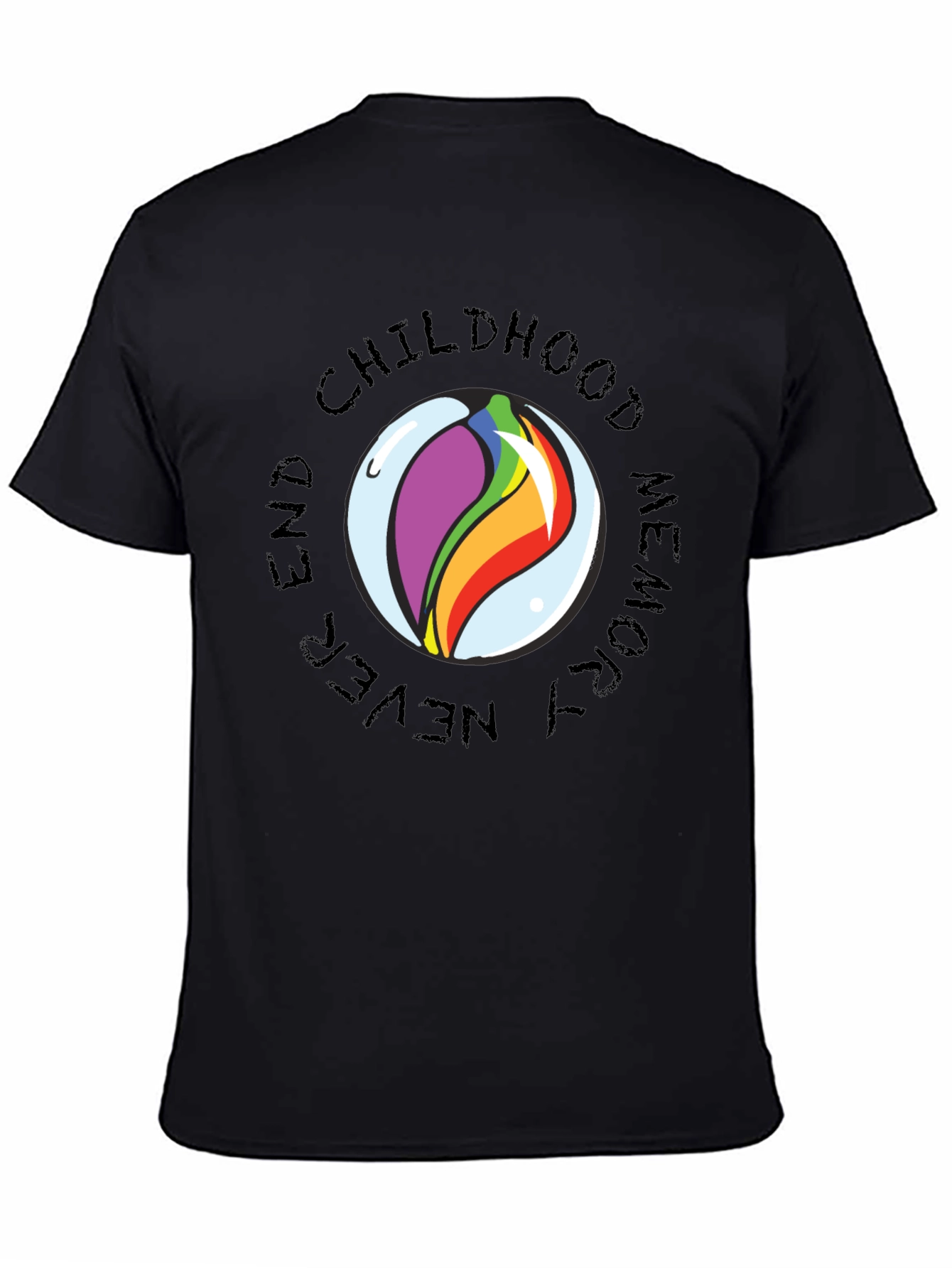 Childhood Memory Marble Graphic Tee