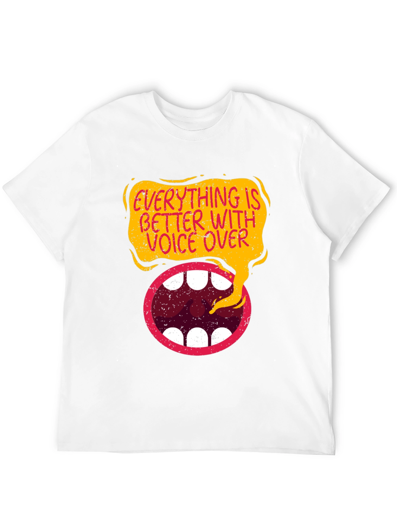 Everything is Better With Voice Over Black T-Shirt