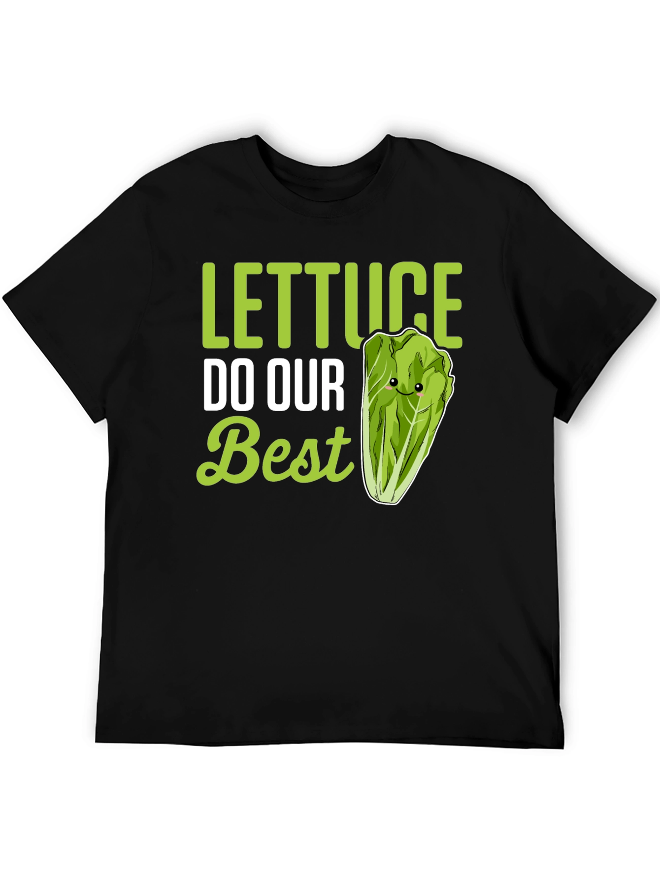 Lettuce Do Our Best Funny T-Shirt
