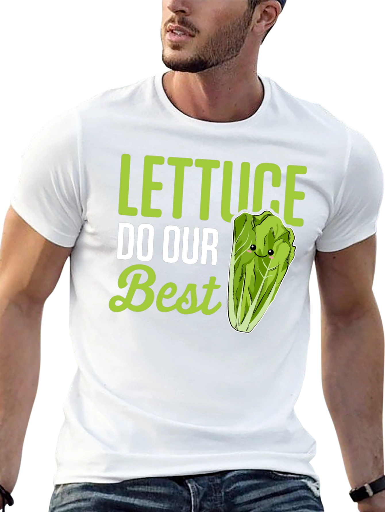 Lettuce Do Our Best Funny T-Shirt