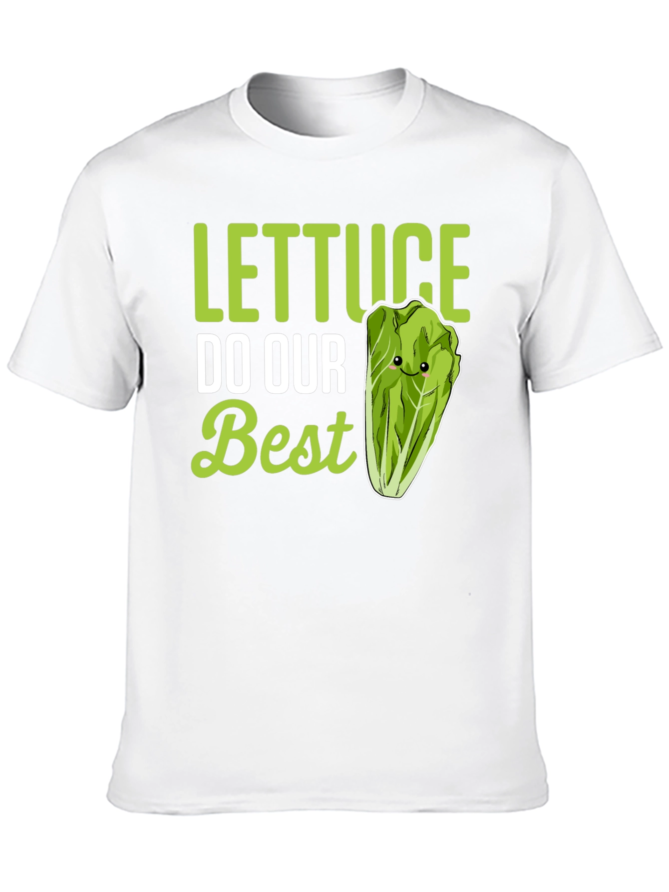 Lettuce Do Our Best Funny T-Shirt