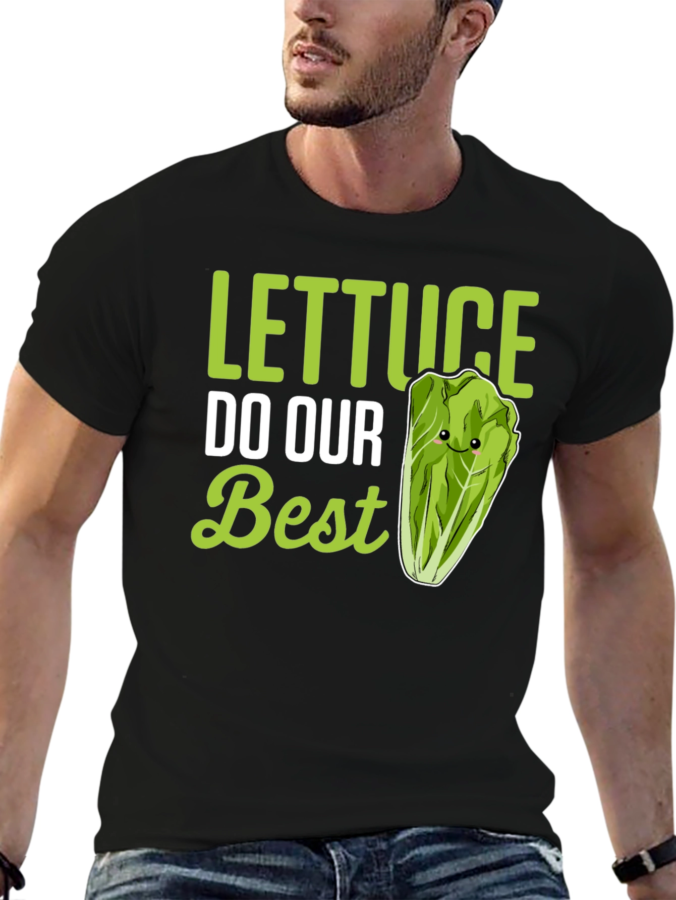 Lettuce Do Our Best Funny T-Shirt