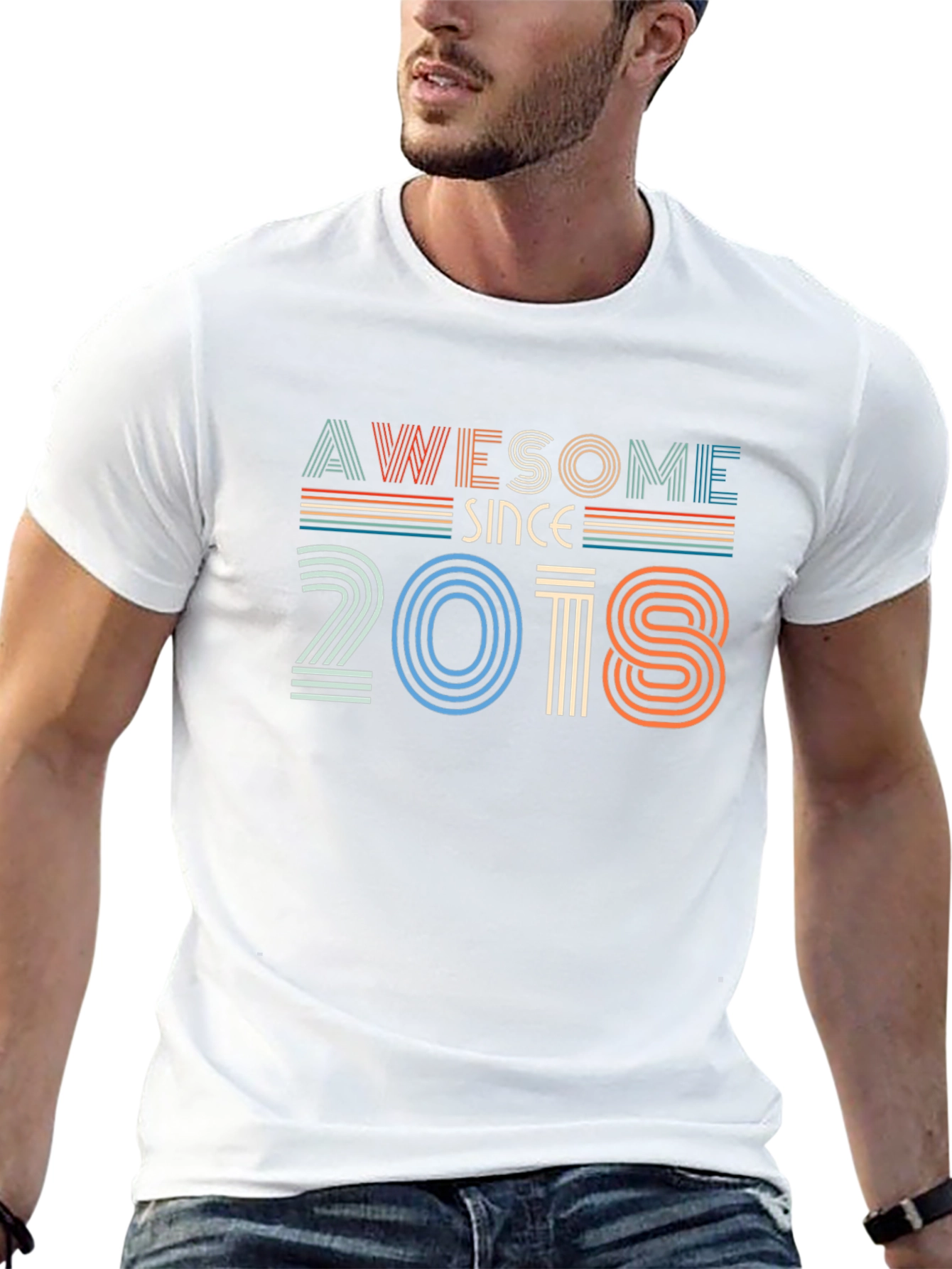 Awesome Since 2018 Graphic T-Shirt