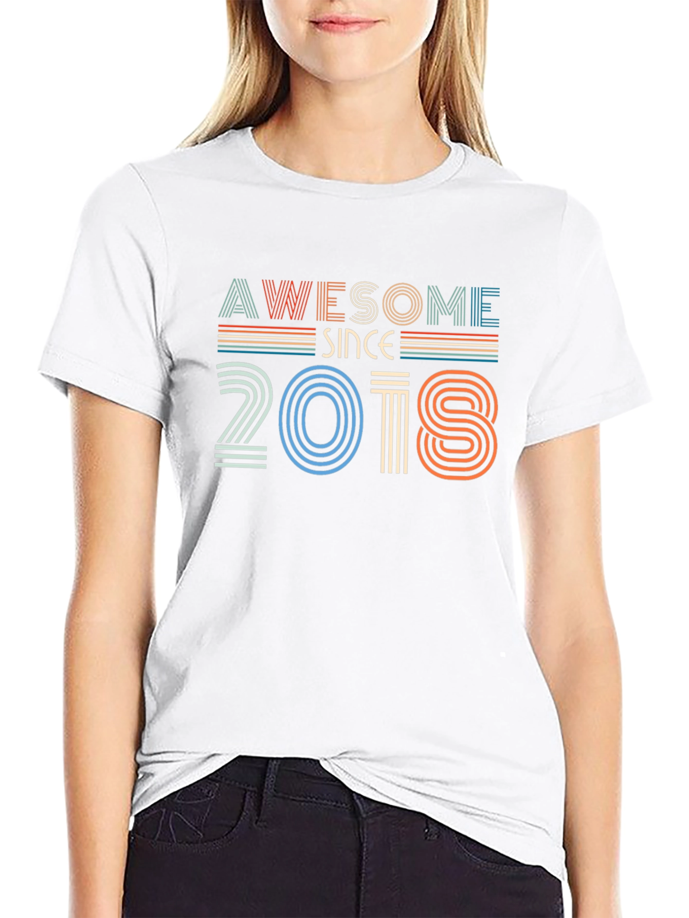 Awesome Since 2018 Graphic T-Shirt
