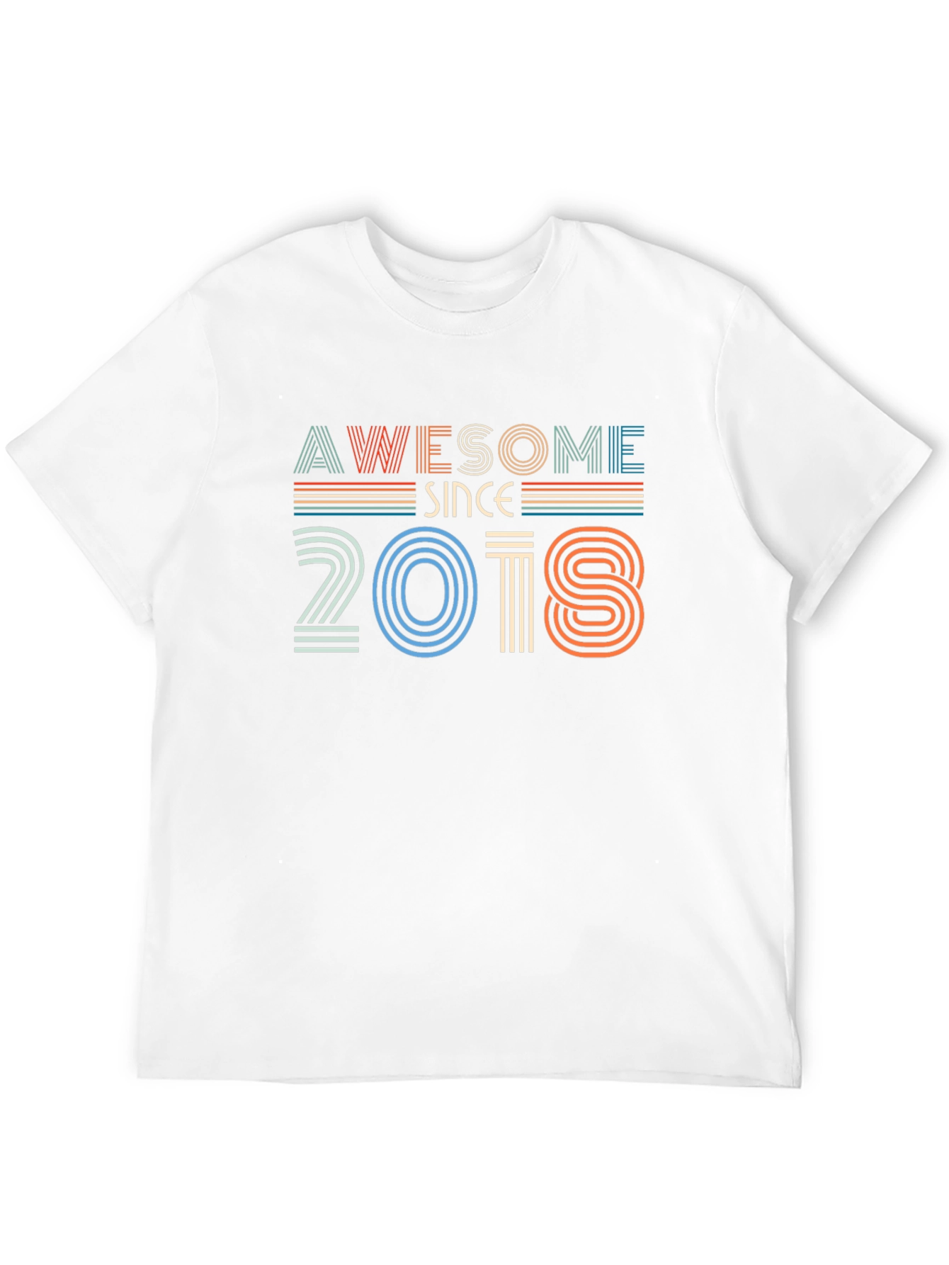 Awesome Since 2018 Graphic T-Shirt
