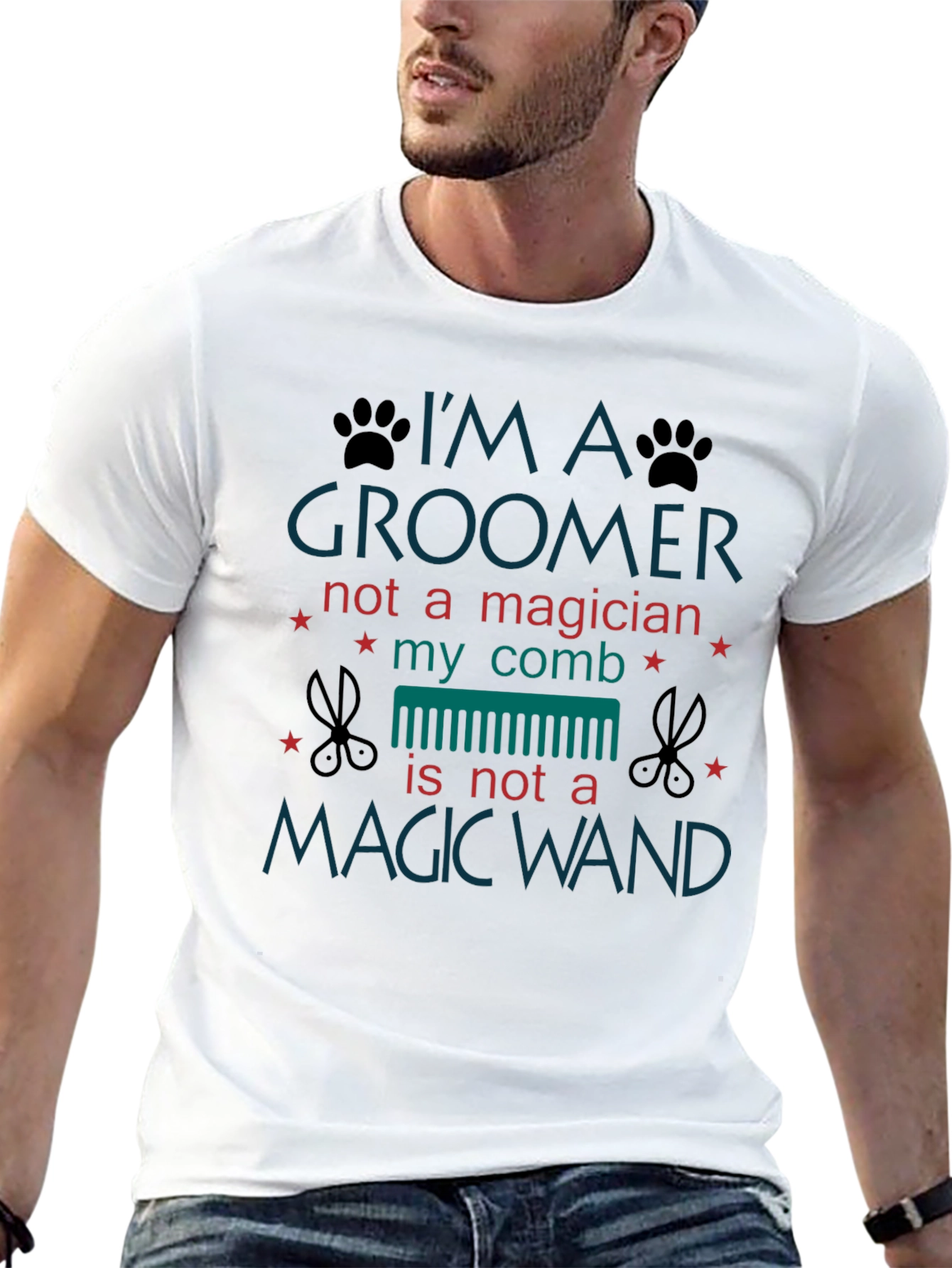 Im a Groomer T-Shirt - Pet Grooming Apparel