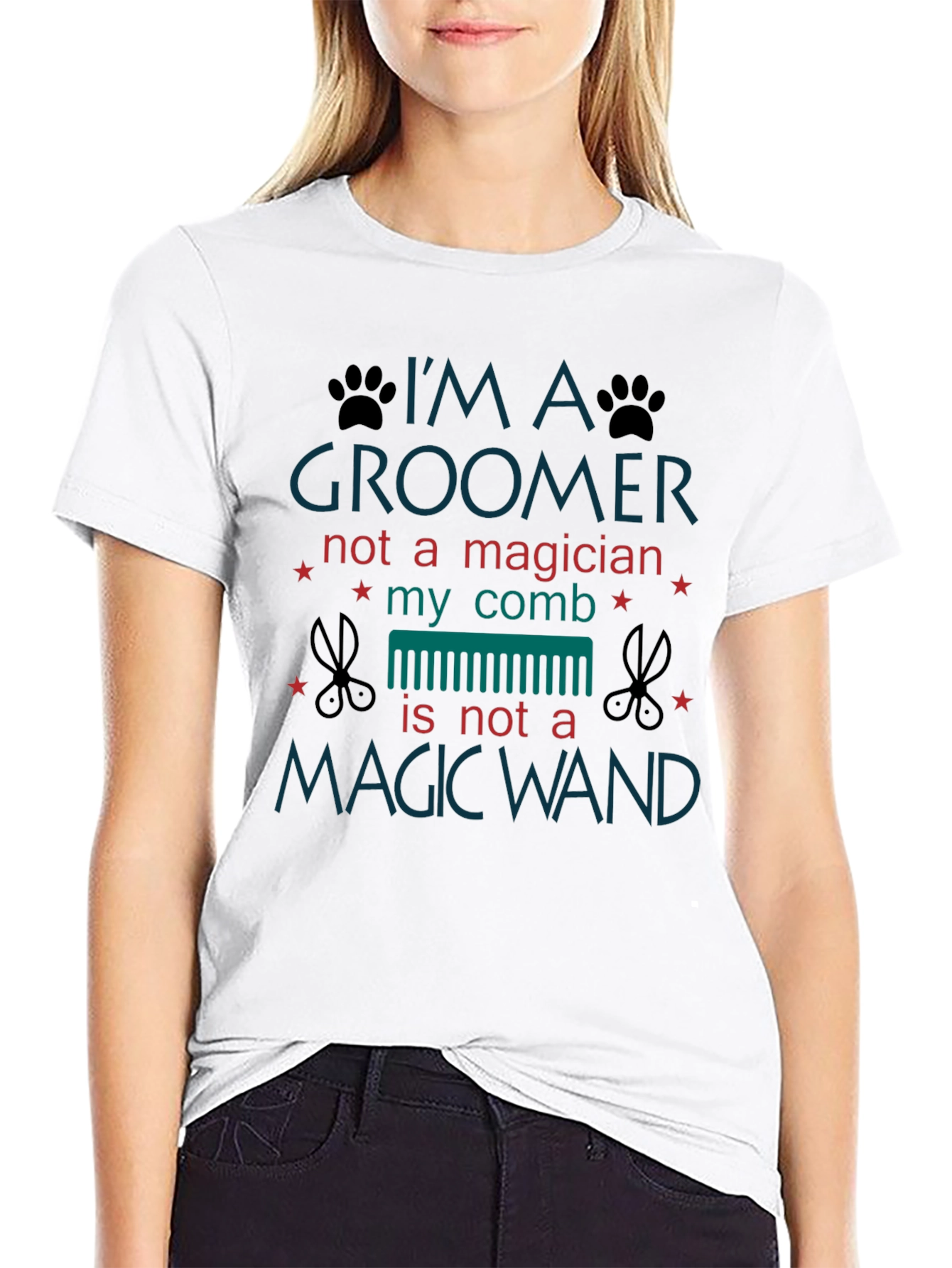 Im a Groomer T-Shirt - Pet Grooming Apparel