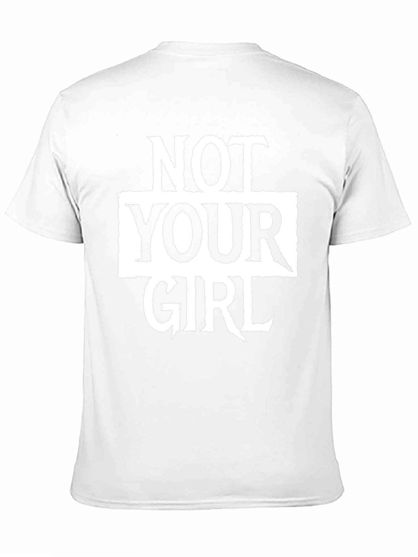 Not Your Girl Graphic Tee - Black Unisex T-Shirt