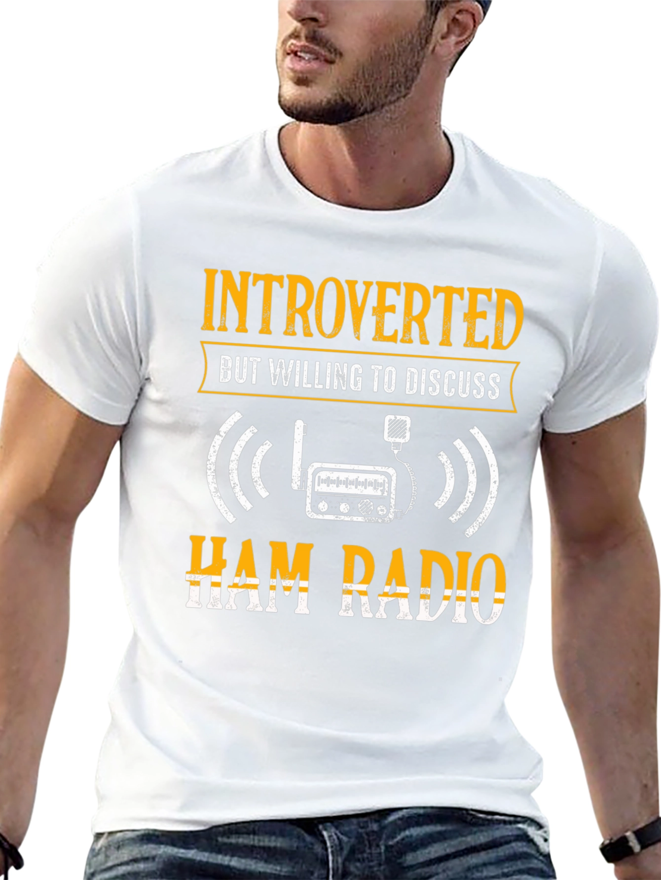 Introverted Ham Radio T-Shirt