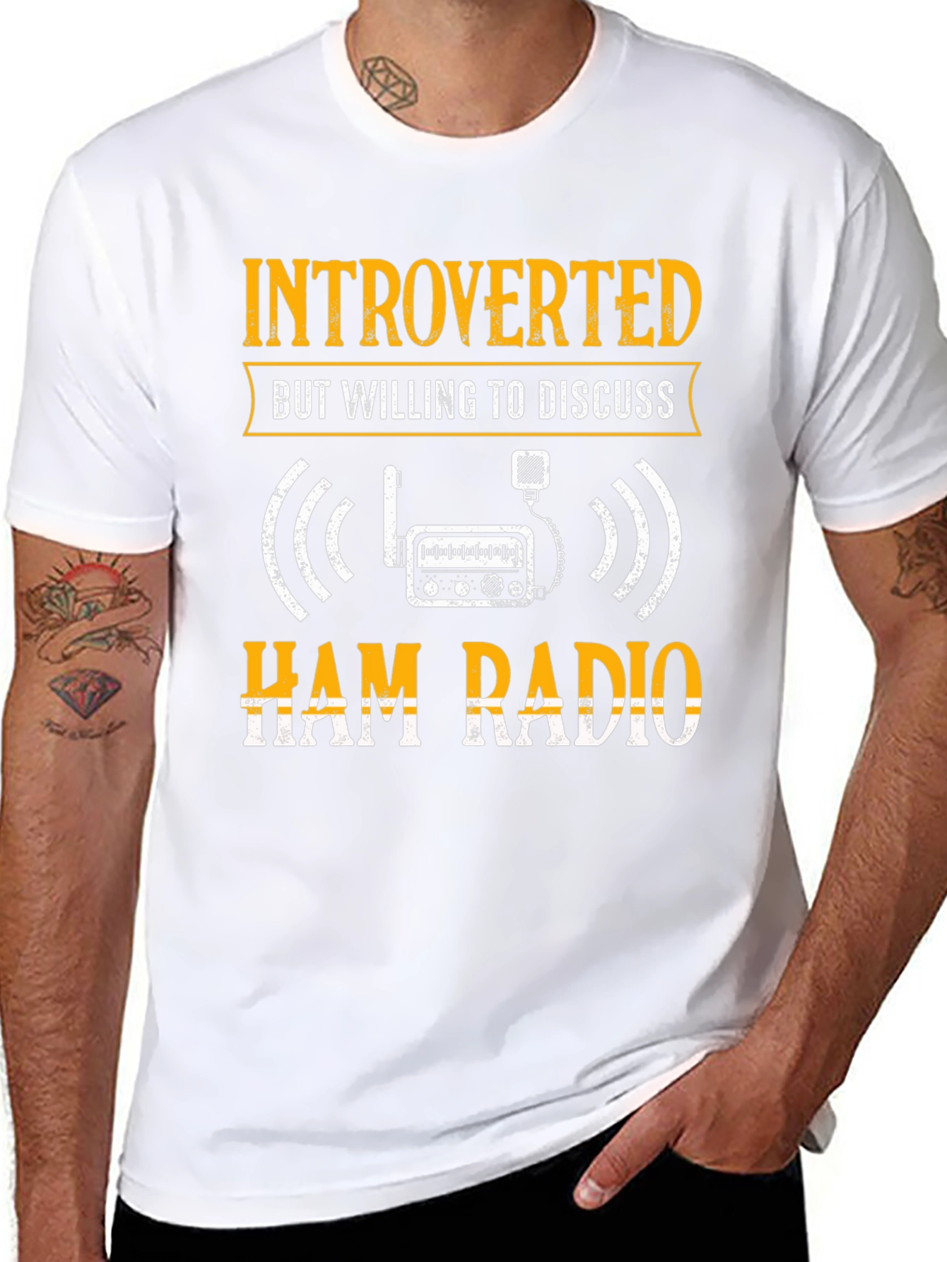 Introverted Ham Radio T-Shirt