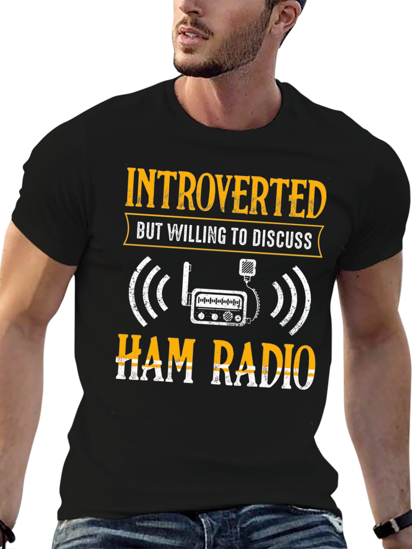Introverted Ham Radio T-Shirt