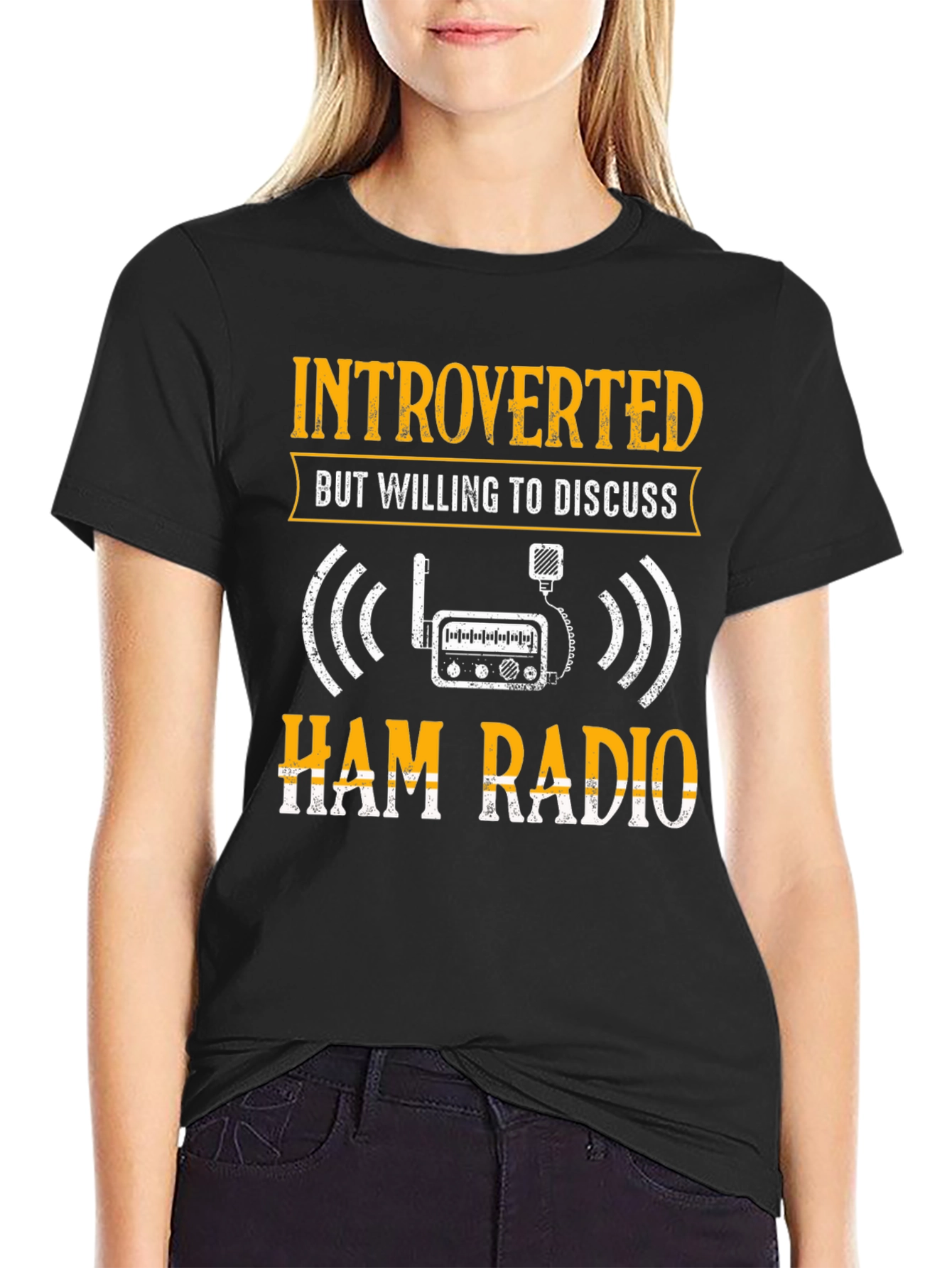 Introverted Ham Radio T-Shirt