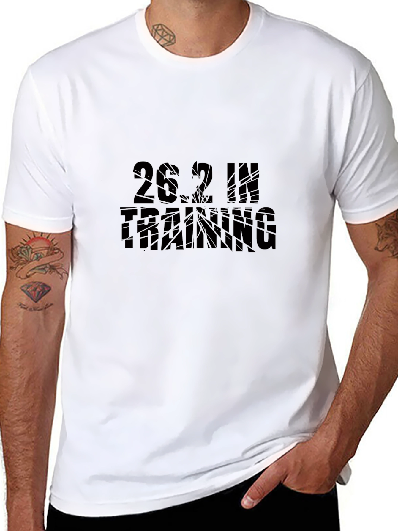 26.2 in Training Black T-Shirt