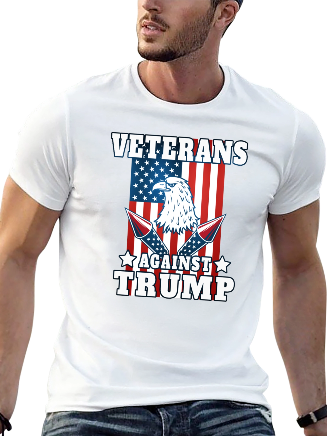 Veterans Against Trump Graphic Tee
