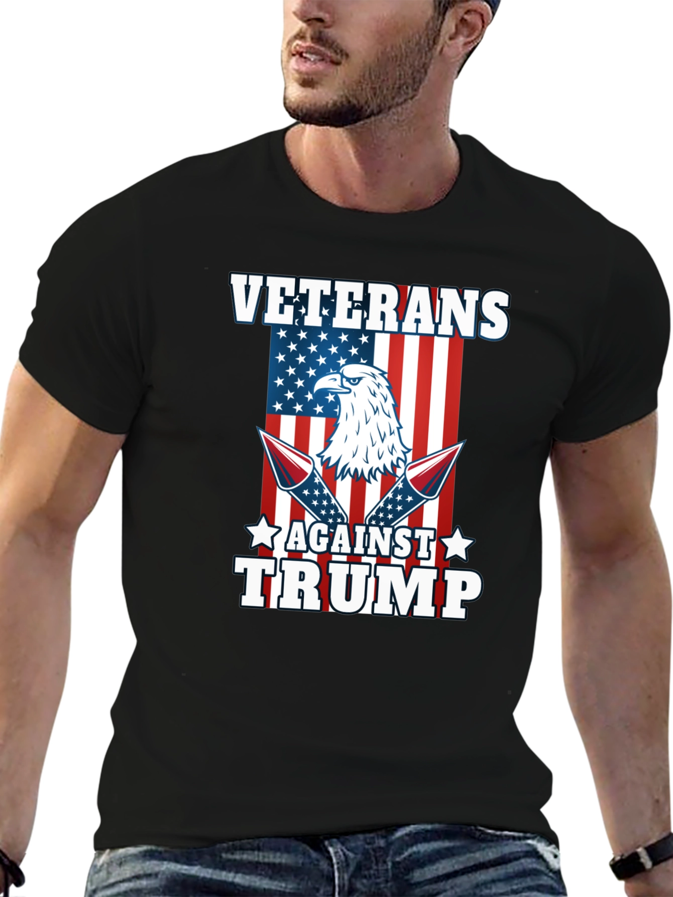 Veterans Against Trump Graphic Tee