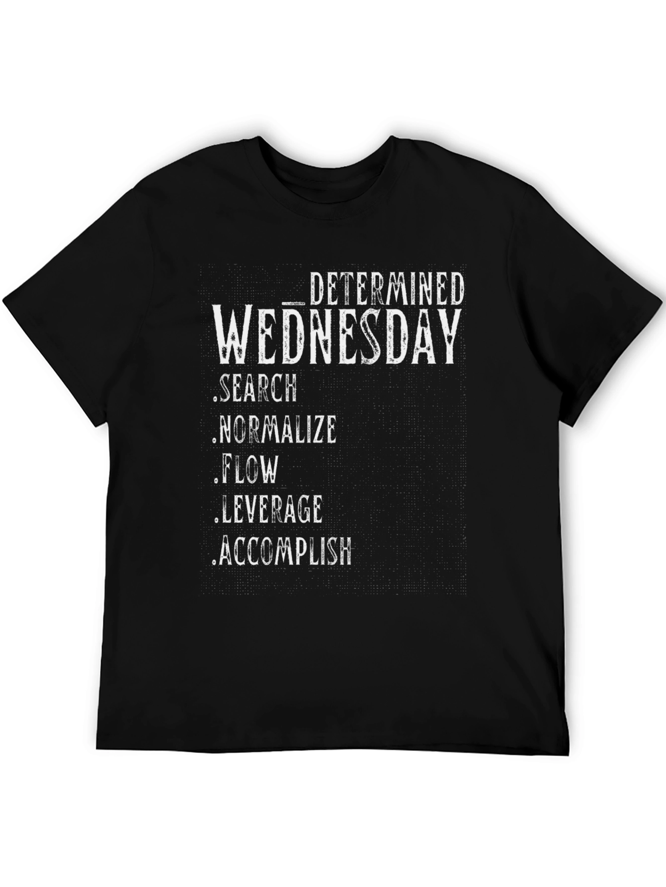 Determined Wednesday Graphic T-Shirt