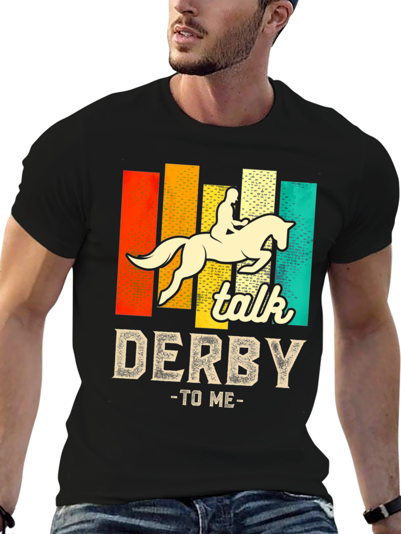 Talk Derby To Me Horseback Riding T-Shirt