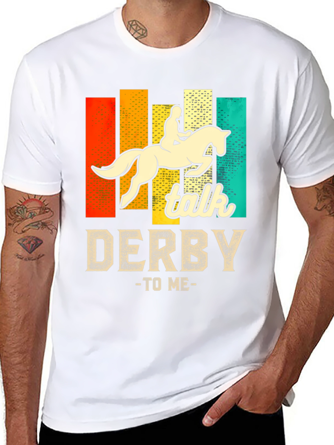 Talk Derby To Me Horseback Riding T-Shirt