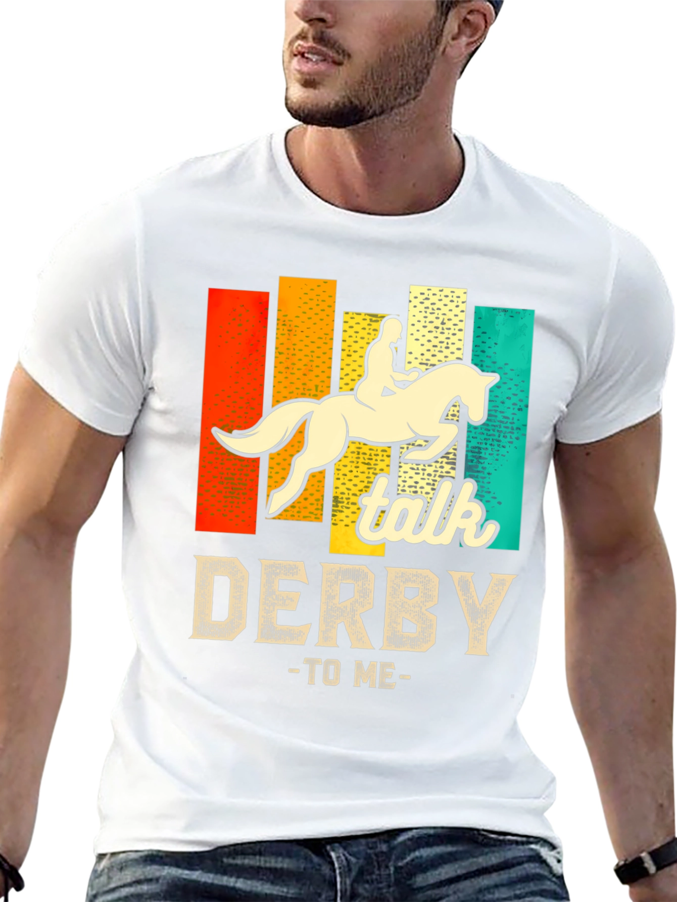 Talk Derby To Me Horseback Riding T-Shirt