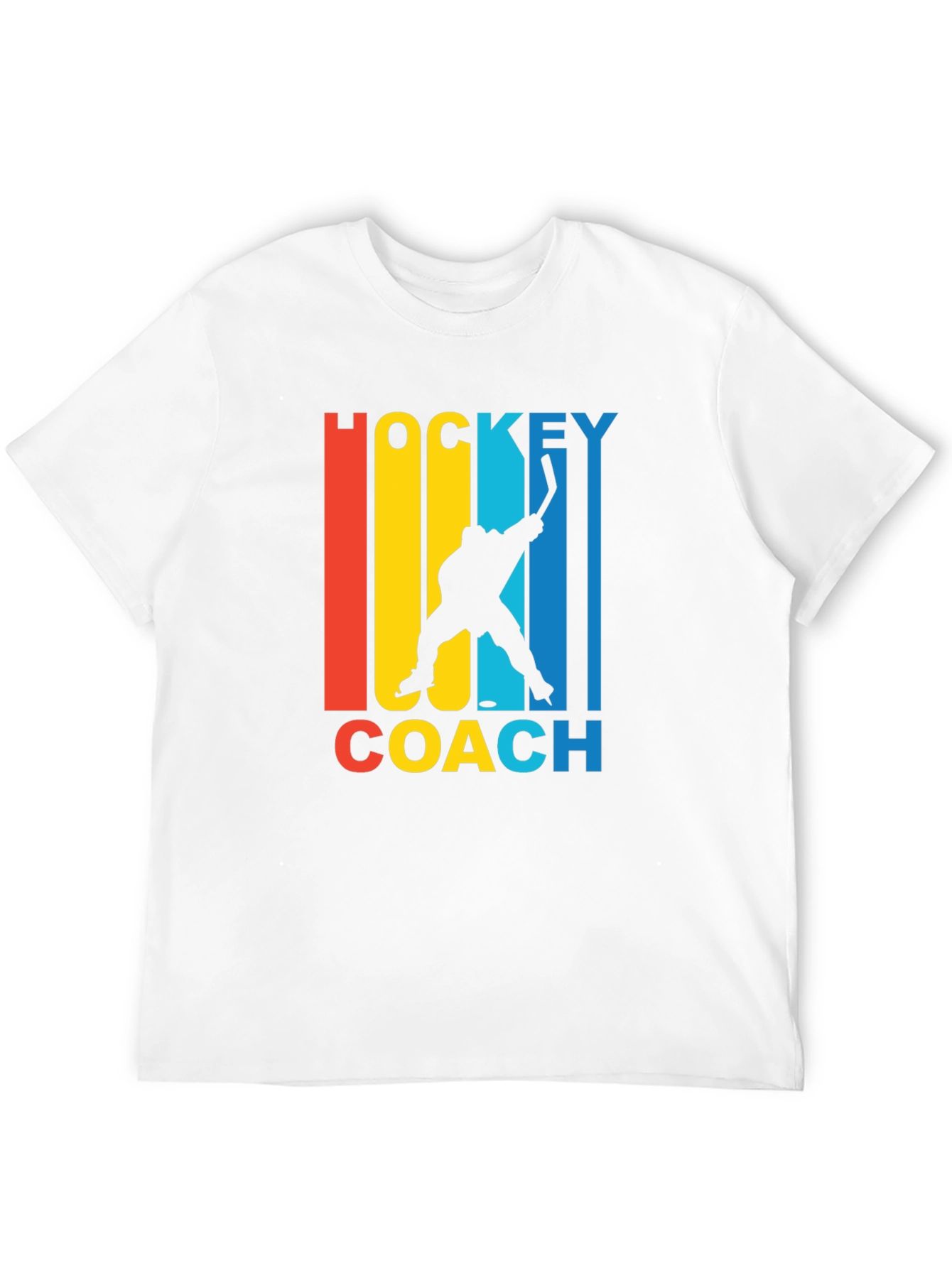 Hockey Coach Retro Style T-Shirt