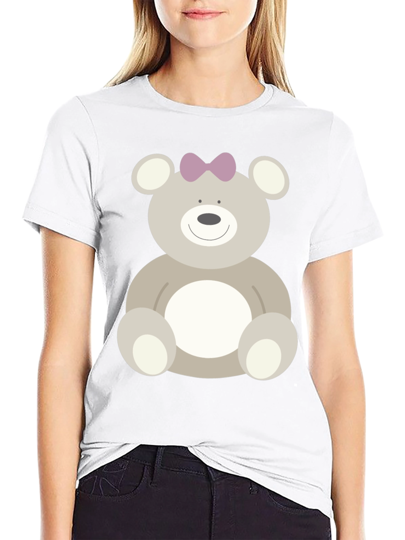 Cute Bear Graphic T-Shirt