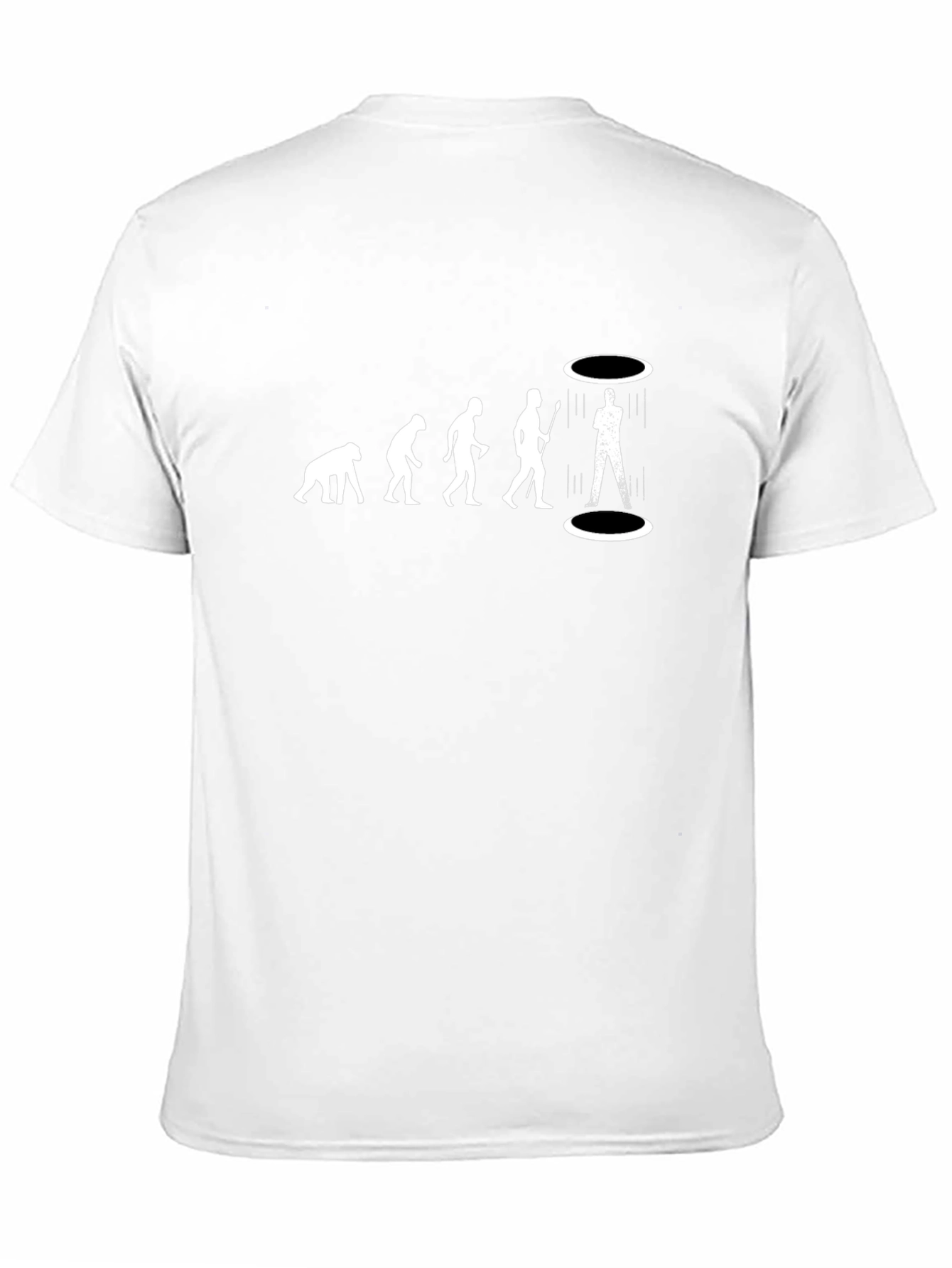 Evolution Humor Graphic Tee - Black