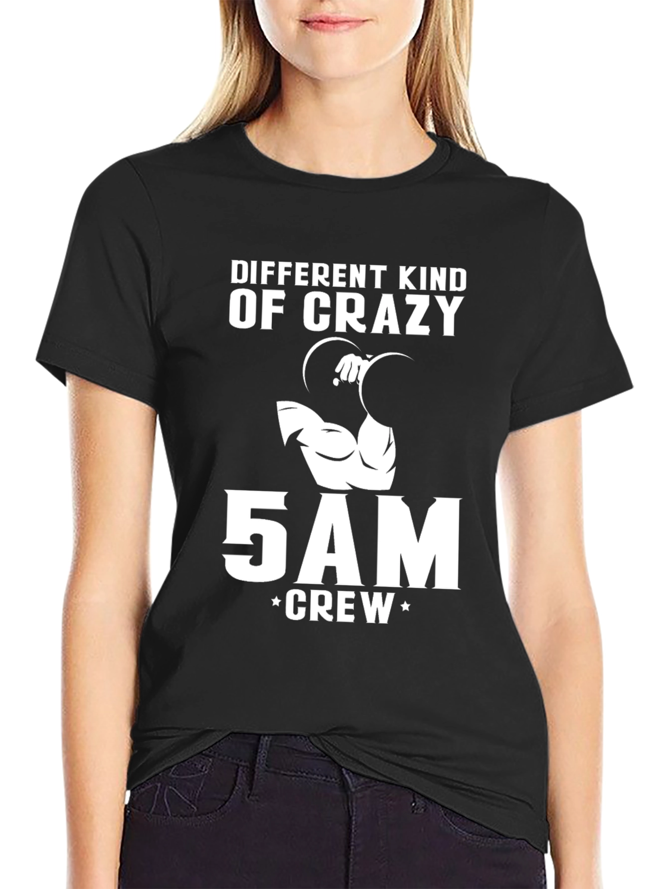 Different Kind Of Crazy 5AM Crew T-Shirt