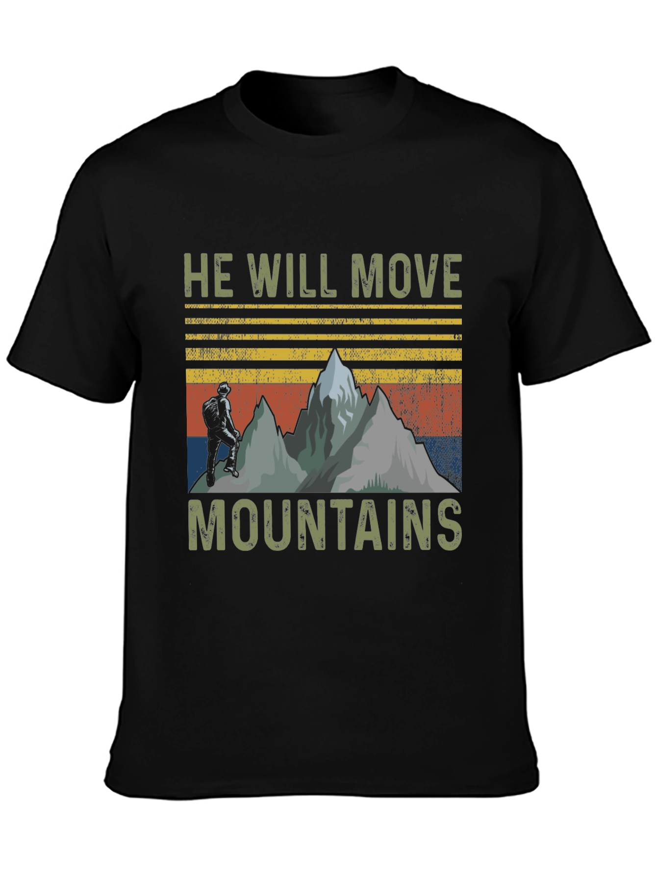 He Will Move Mountains Graphic Tee