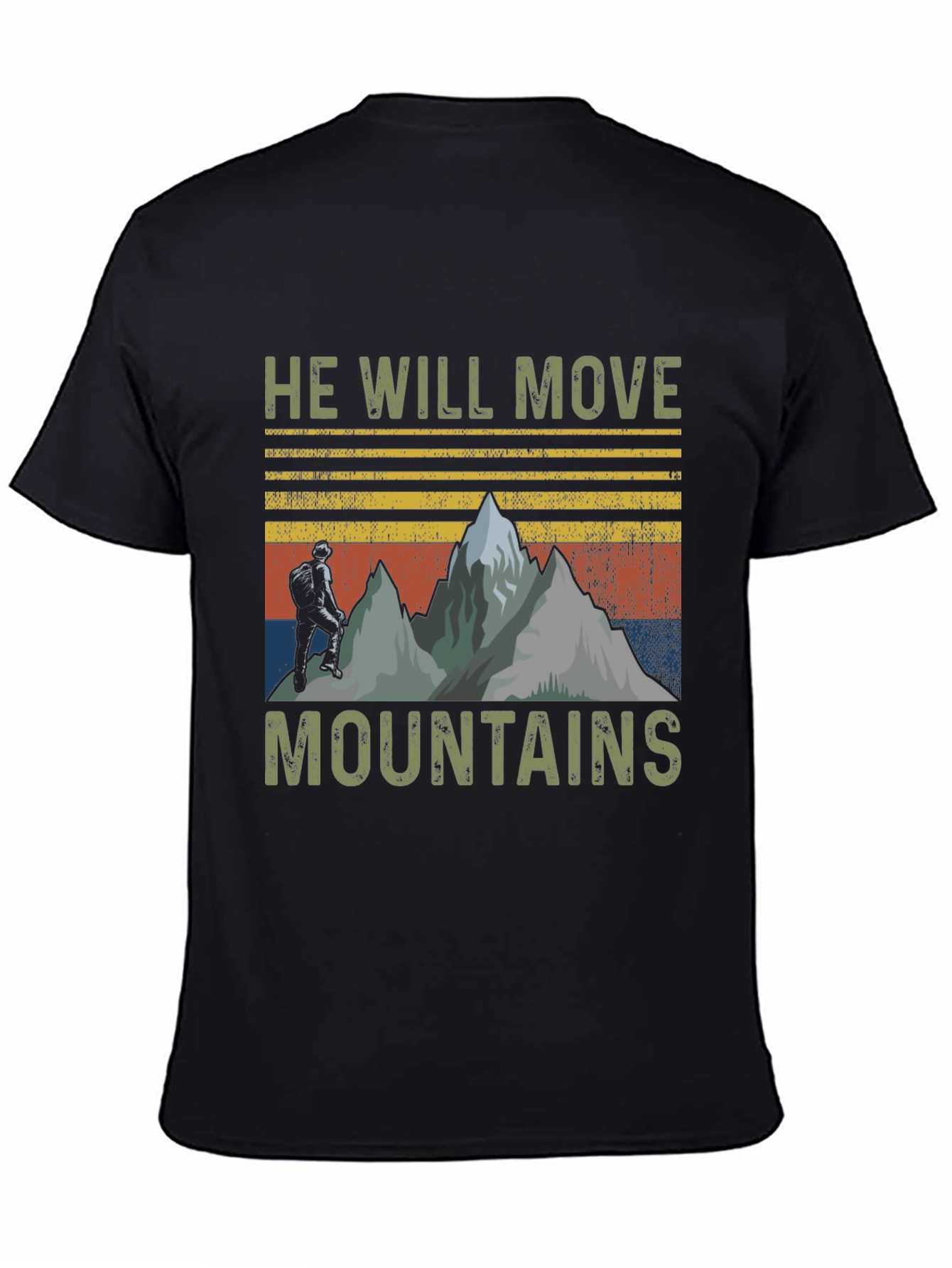 He Will Move Mountains Graphic Tee