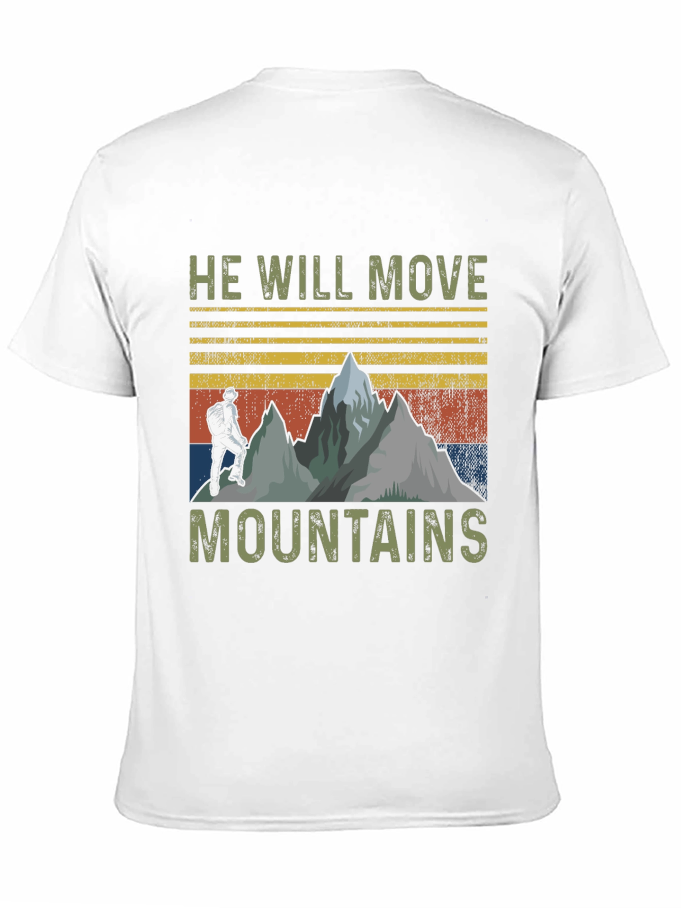 He Will Move Mountains Graphic Tee