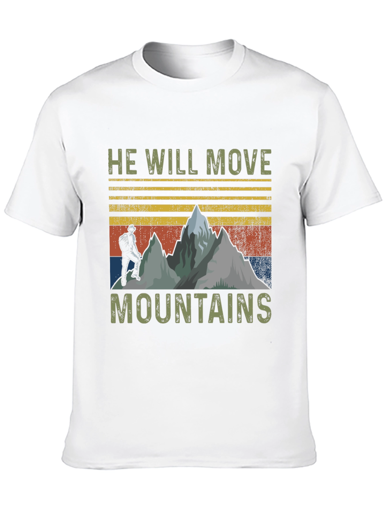He Will Move Mountains Graphic Tee