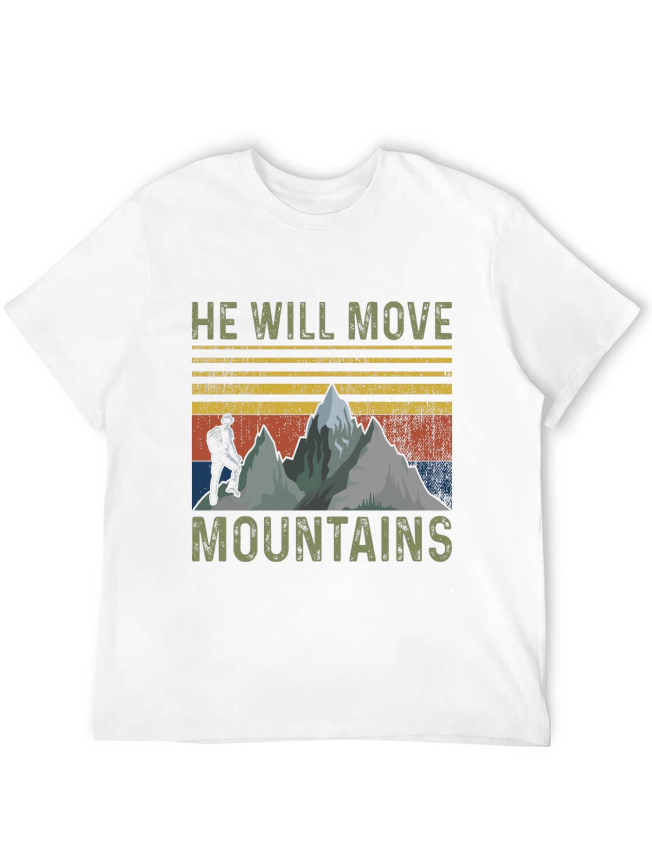 He Will Move Mountains Graphic Tee
