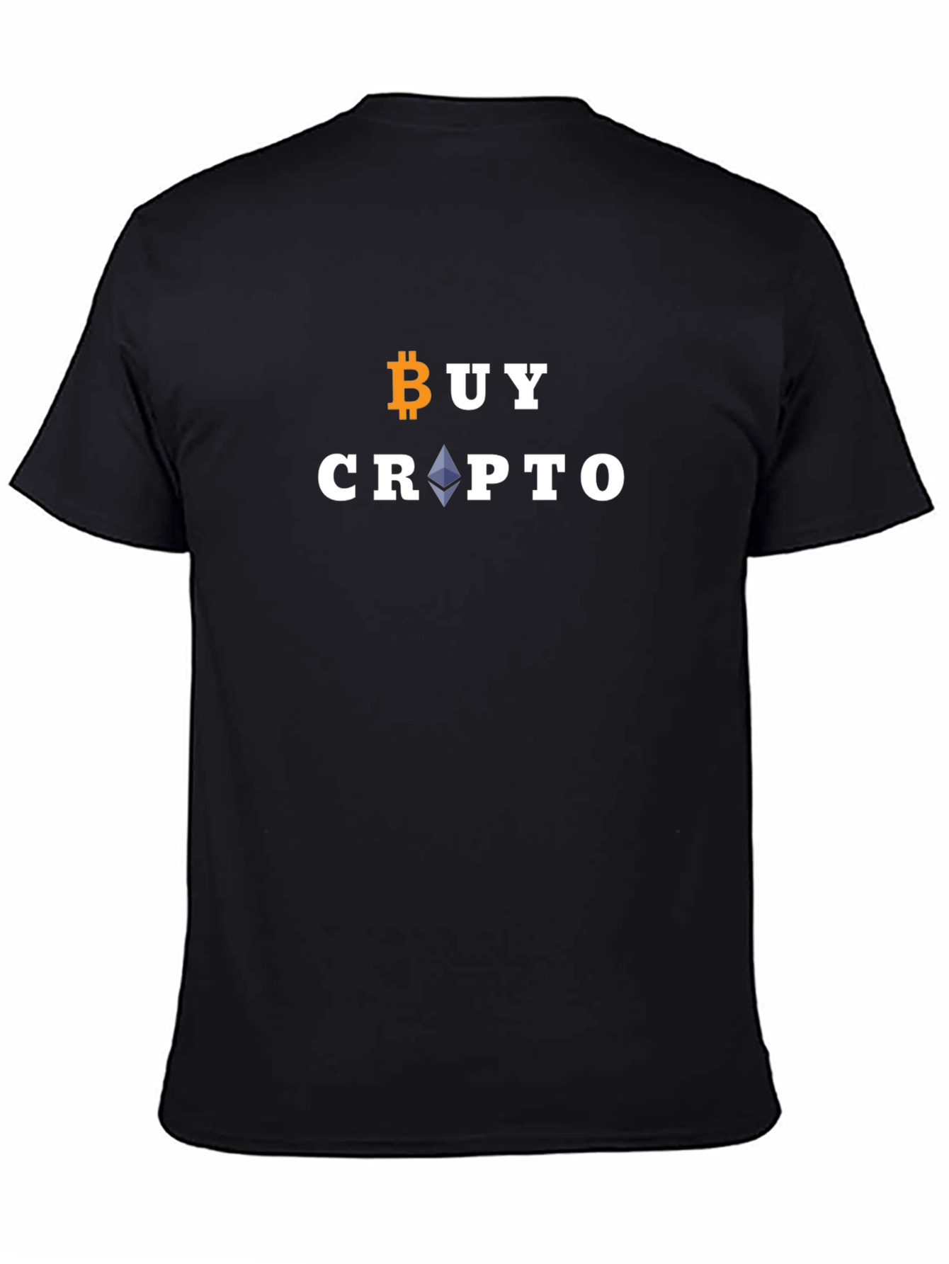 Buy Crypto T-Shirt - Bitcoin & Ethereum