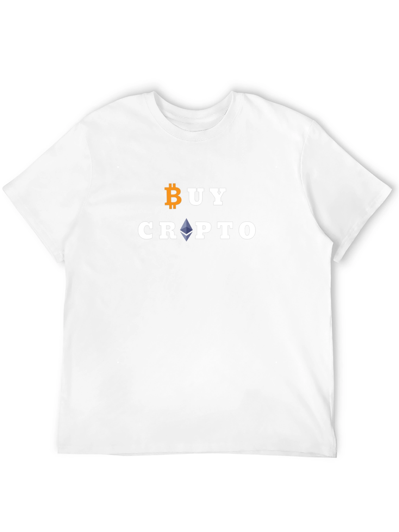 Buy Crypto T-Shirt - Bitcoin & Ethereum