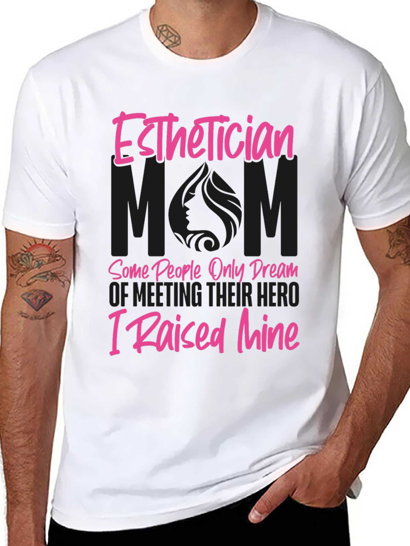 Esthetician Mom Hero T-Shirt