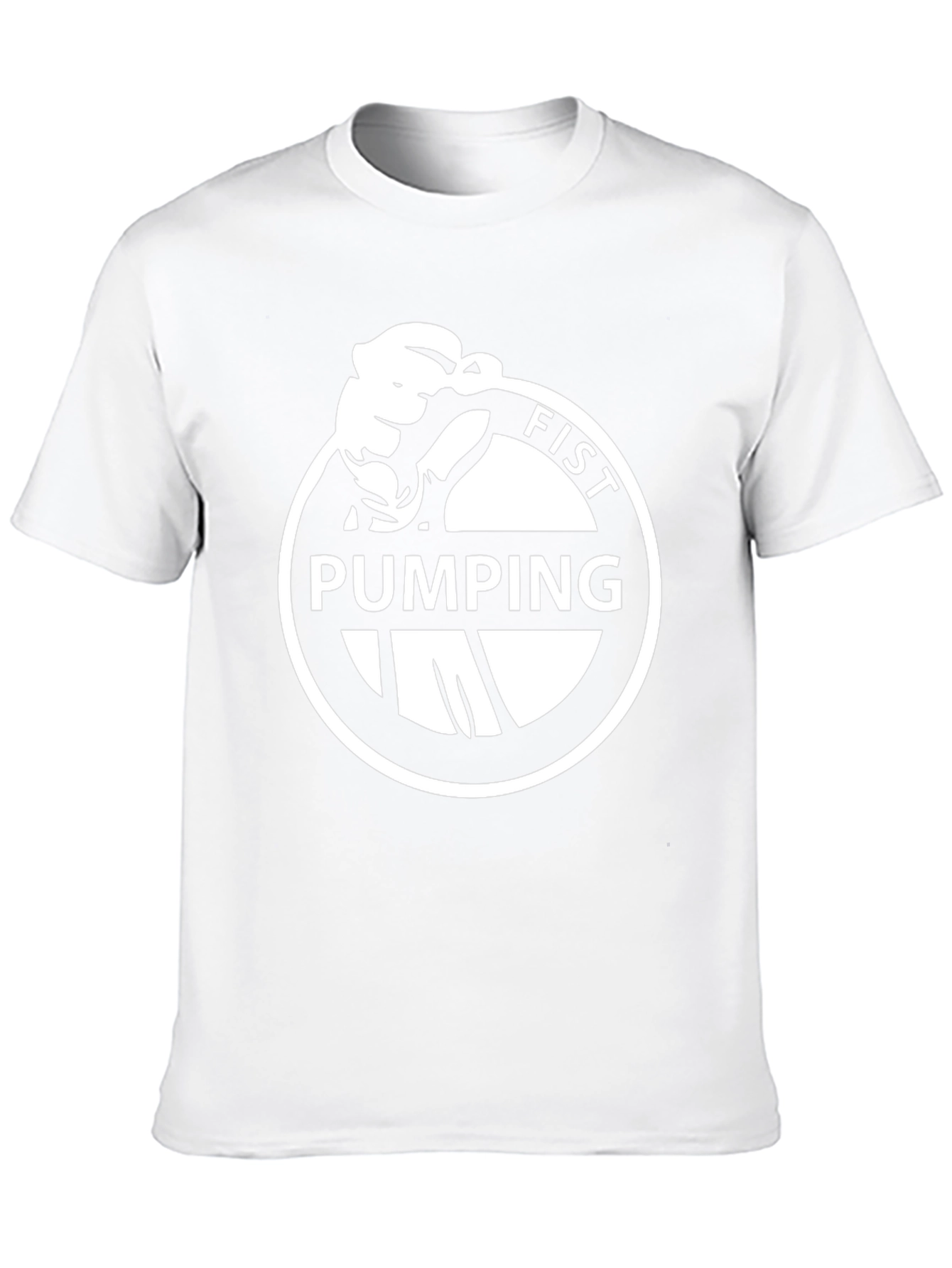 Fist Pumping Graphic Black T-Shirt